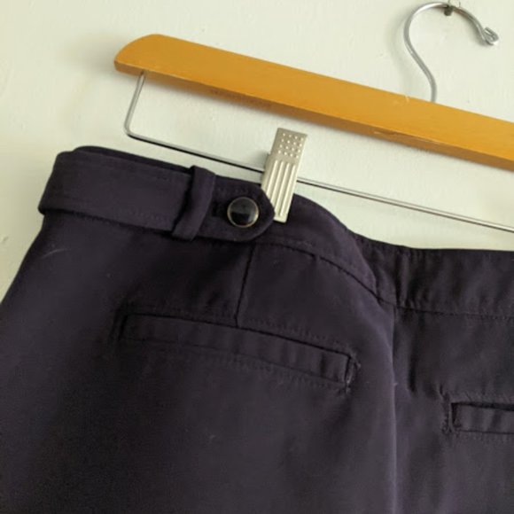 Banana Republic Navy Blue Dress Shorts Size 2 - Picture 5 of 11